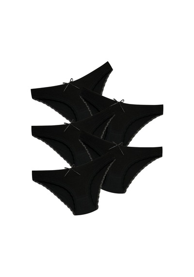 New Lilla 1101 Bikini Kadın T. Dantelli Külot Paketi (555344056)