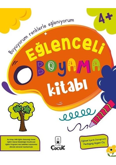 Eğlenceli Boyama Kitabı - 3+ Yaş- Floki Çocuk