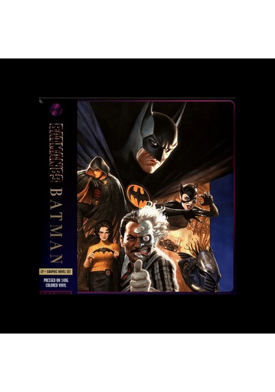 Danny Elfman - Batman '89 Original Motion Picture Score Graphic Novel Box Set Colored Vinyl -