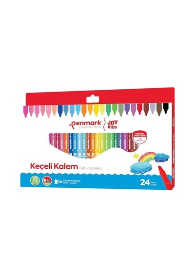 Penmark Süper Yıkanabilir Keçeli Kalem 24&apos Lü Hs
