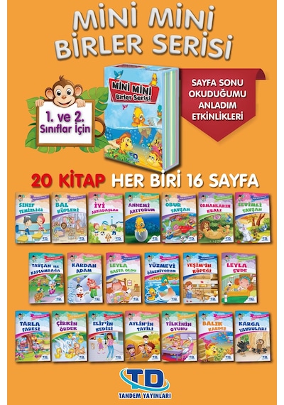 1. Sınıflar Için Okumayı Hızlandıran Eğlenceli Hikaye Seti 40 Kitap