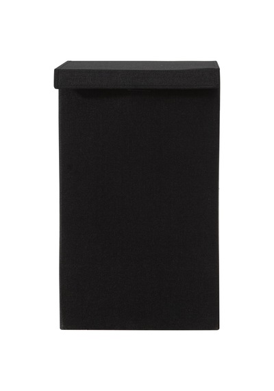 Mudo Home Boho Fold Çamaşır Sepeti Siyah 37x36,5x60 Cm 696123