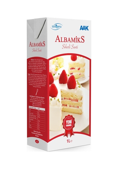 Albamiks Şekerli Soğuk Krema Şanti 1 Lt