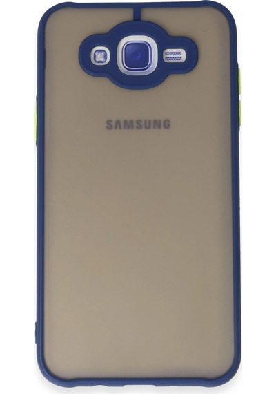 Newface Samsung Galaxy Uyumlu J7 Kılıf Montreal Silikon Kapak Semeglbl - 7 - Lacivert