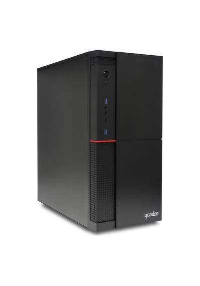 Quadro Solid Dha- 41825 Ci3 4130 3.4ghz 8gb 256gb Ssd Onb Vga Freedos Masaüstü Bilgisayar -dvd Yok-