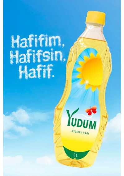 Yudum Ayçiçek Yağı Pet 2 L