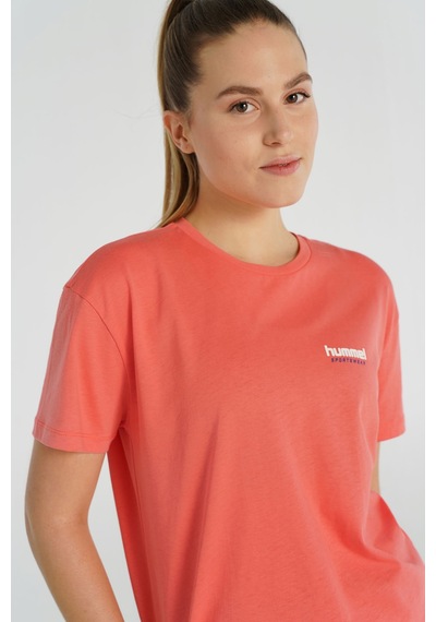 Hummel Boel Kısa Kollu Tişört 912075-9952 Pembe