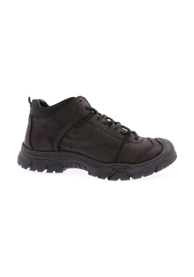 DGN Scootland 14287 Erkek Bağcıklı Sneakers Bilek Bot 14287-17-R1674 Siyah