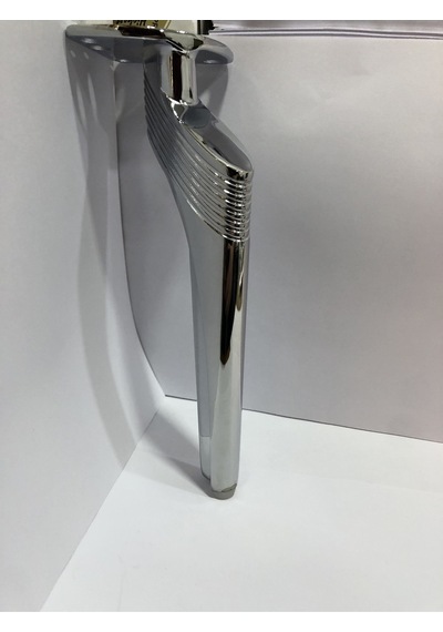 Efes Metal Ayak Krom Renk 16cm Ölçü Kanepe Ayak Koltuk Ayağı Ünite Ayağı Modern Mobilya Ayak