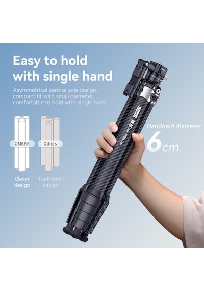 Ulanzi Ombra Claw Quick Release Teleprompter Carbon Fiber Tripod