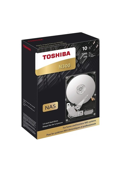 Toshiba N300 10tb 7200rpm 512mb - Mn10ada10ts