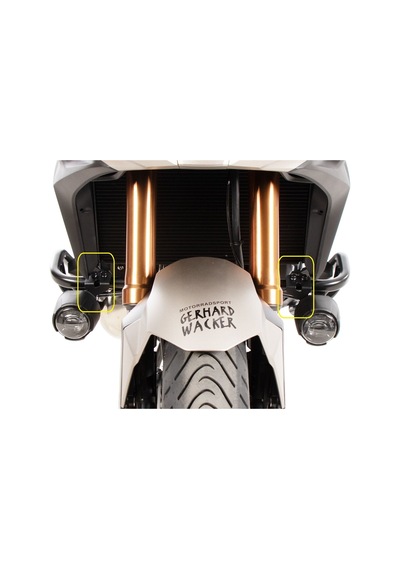 Hepco Becker Honda Nt1100 Sis Farı Bağ.kelepçesi /42269537 00 01