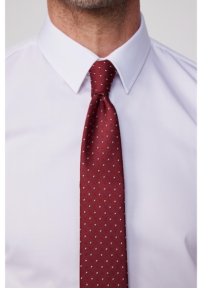 Tudors Slim Fit Non Iron Beyaz Erkek Gömlek-29753-beyaz Beyaz