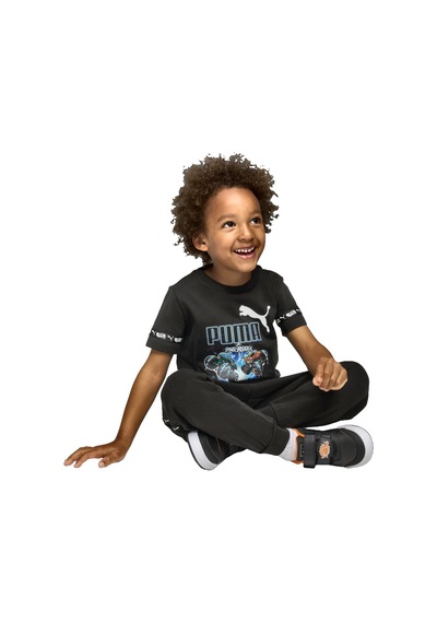 Puma Puma Puma X Hot Wheels Tee Erkek Çocuk Siyah Tişört 28605 SIYAH
