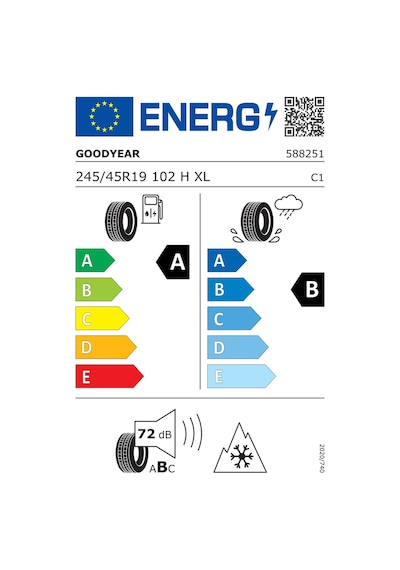 Goodyear 245/45 R19 102H XL Vector 4Seasons G3 Dört Mevsim Lastiği 2025