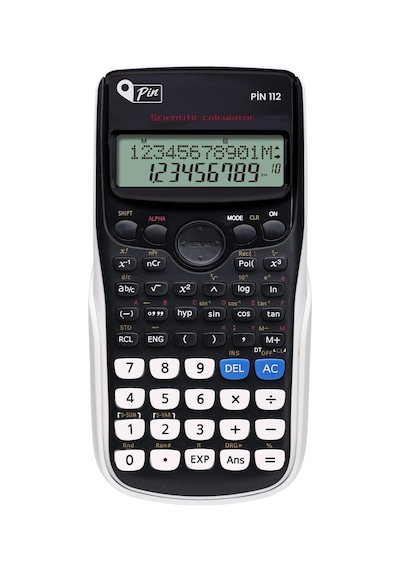 Pin 112 Siyah 240 Fonksiyonlu Hesap Makinesi