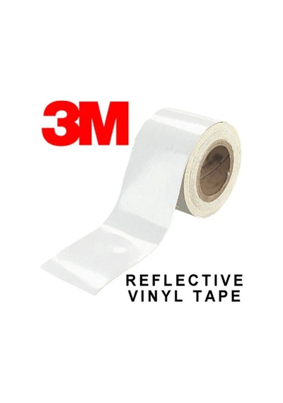 3M Gri Reflective (Reflektif) 9'lu Kare Sticker Etiket Modeli