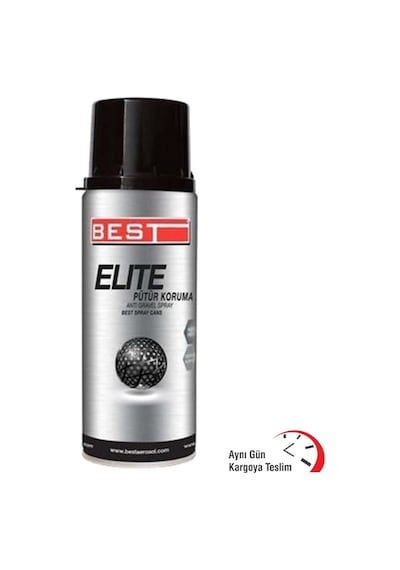 Best Cr-100 Elite Siyah Pütür Boyası Sprey Pütür Boya 400 ML N11.4805
