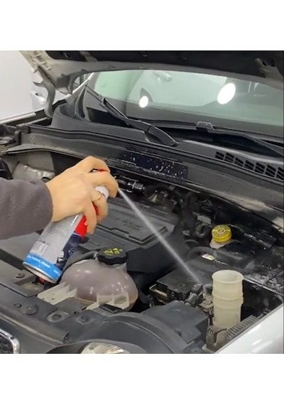 Oto Motto Würth Hızlı Motor Temizleme Spreyi 500ml Ve 4'lü Kullan At Mikrofiber Silme Temizleme Bezi