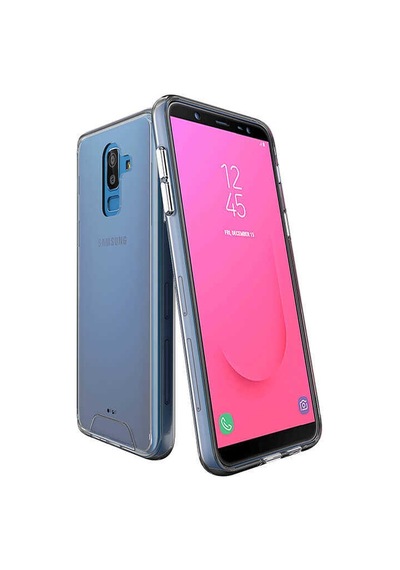 Galaxy J8 Kılıf Zore Gard Silikon Renksiz