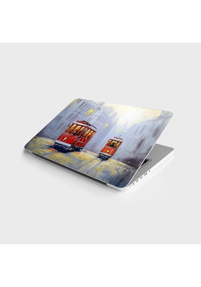 Laptop Sticker Bilgisayar Notebook Pc Kaplama Etiketi Tranway Yağ