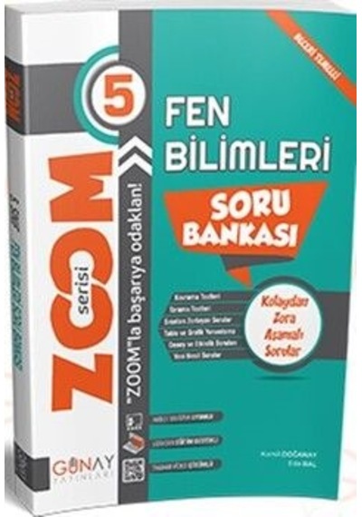 Günay 5.Sınıf Fen Bilimleri Soru Zoom Serisi Yeni/Kolektif