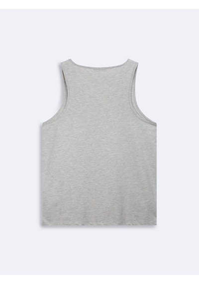 LTB Vintage Efektli Gri Atlet Gri