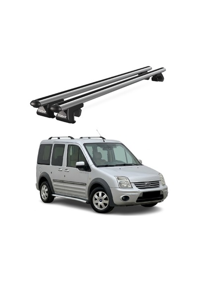 Venüs Ford Connect 2002-2013 Uyumlu Gri Ara Atkı Port Bagaj Tavan Barı