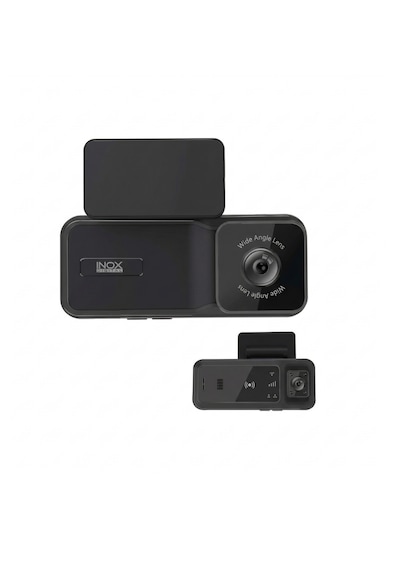 Inox-x607 4g Ve Gps Destekli Çift Yönlü Araç İçi Kamera - Canlı İzleme Ve Filo Takip Kamerası Dash Cam