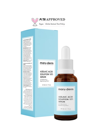 Maruderm Azelaik Asit Solüsyon %10 Aydınlatıcı Leke Karşıtı Cilt Bakım Serumu 30 ML