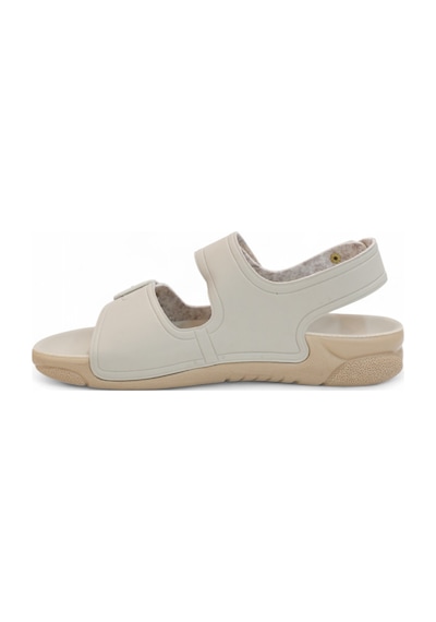 Ceyo 2100-1200-4 Tam Anatomik Unisex Hac Ve Umre İçin Dikişsiz Sandale Bej