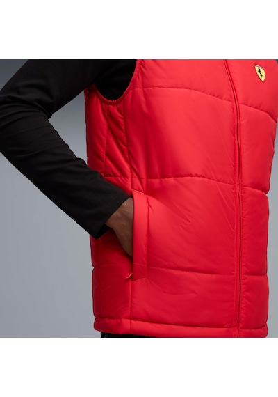 Puma Scuderıa Ferrarı Mt7 Erkek Dolgulu Yelek 632763 02 Kırmızı
