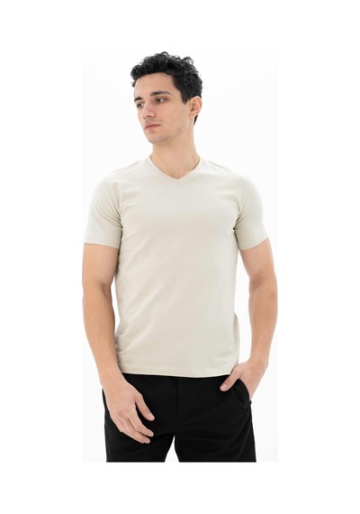 AR-MA Arma Erkek Slim Fit V Yaka Tişört 001