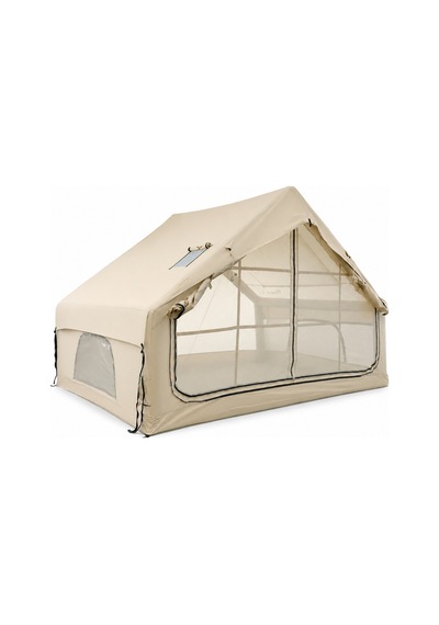 Şişme Çadır - Baca Çıkışlı - Freecamp Turbo - 6 Kişilik - 6.3 M² Çok Renkli