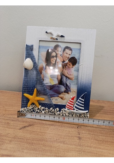 Deniz Temalı / Dekoratif Çerçeve Dikey Model-1026