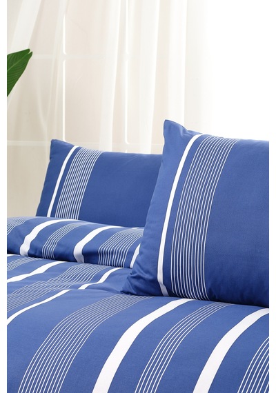 Doqu Home Marine Nevresim Takımı Atlante Çift Kişilik - Lacivert