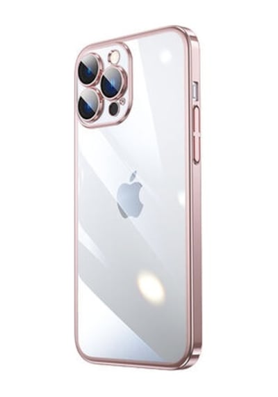 Nihcase Apple Uyumlu iPhone 14 Pro Max Kılıf Sert Pc Renkli Çerçeveli Riksos Kapak