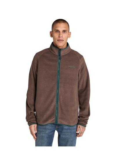 Timberland Polartec 100 Full Zip Fleece Erkek Ceket-33865 Koyu Kahverengi