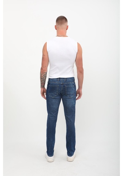Banny Jeans Erkek Mavi Straight Fit Jean Pantolon 34