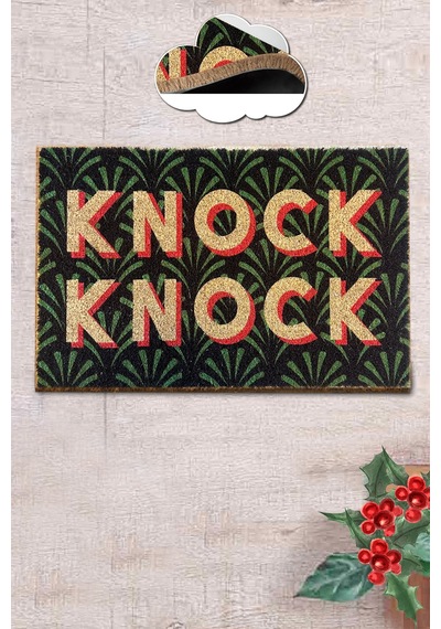 Coco Puerta 40x60 Cm Doğal Koko Kıl Paspas,hindistan Naturel Kapı Önü Paspası Kahverengi