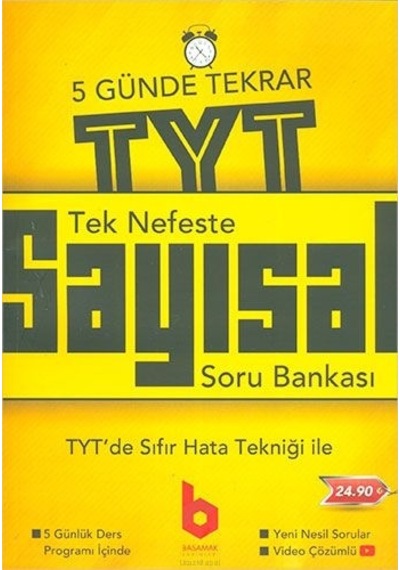 Basamak Tyt Sayısal Soru Bankası Tek Nefeste