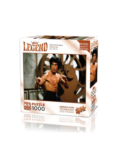 1000 Parça Bruce Lee Temalı Eğlenceli Bulmaca