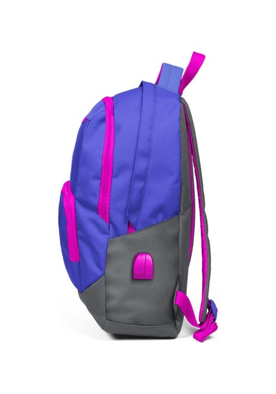 Coral High Sport Mavi-pembe Laptop Bölmeli Sırt Çantası USB Çıkışlı 23250