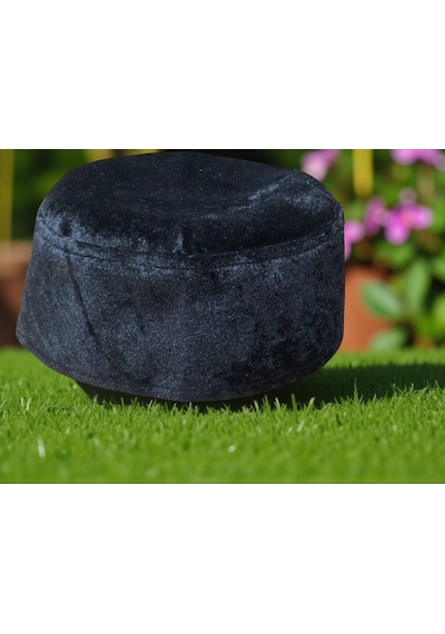 Kadife Takke Katlanır Takke Kalıplı Takke Sarık Sarılır Takke Siyah Takke T0005 60 Cm Diğer