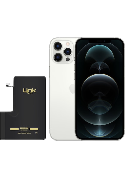LinkTech Apple Uyumlu iPhone 12 Pro Max Premium Batarya 4400 mAh