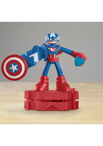 Play Doh Marvel Figür Oyun Seti Captain America F9829-g0056 Nocolor-9963d4b3
