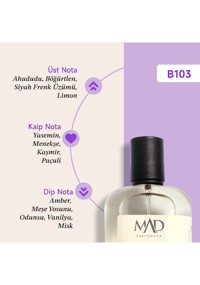 Mad B103 Selective Kadın Parfüm EDP 50 ML
