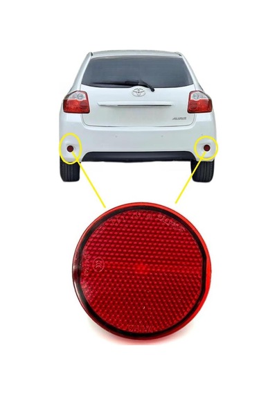 Reflektör Tampon Arka Toyota Corolla 2007-2009 / Auris 2010-2012 1 Adet