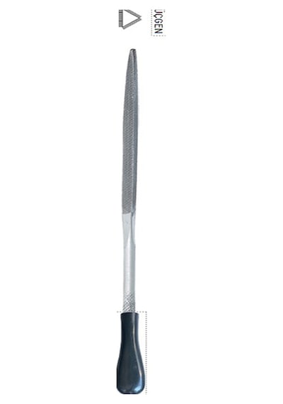 200mm Tome Üçgen Saatçi Eğe Saplı