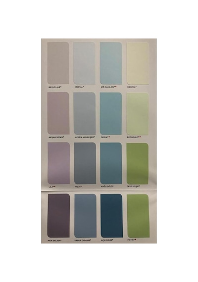 Tr Fit Silikonlu İpek Mat İç Cephe Boyası, 20 Kg, Kristal 0.2 L